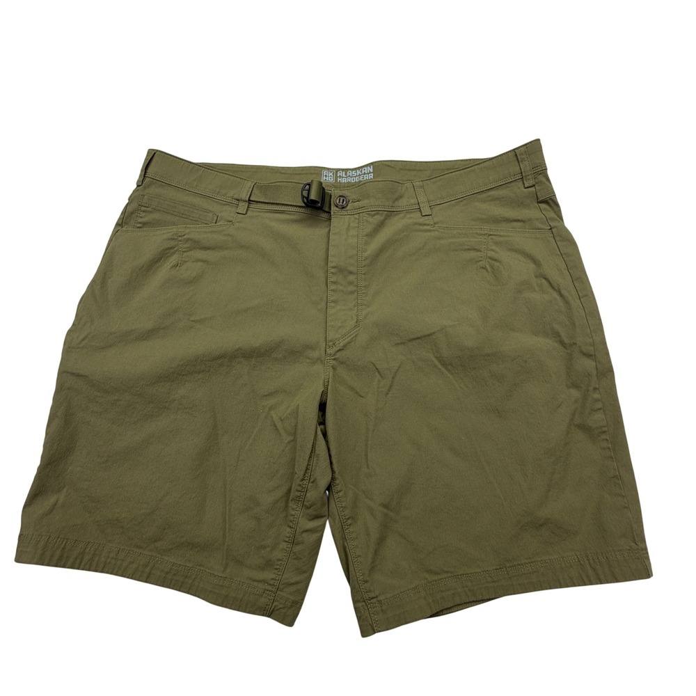 Alaskan Hardgear Shorts Mens 44 Green Duluth Trading Standard Fit Utility Belt